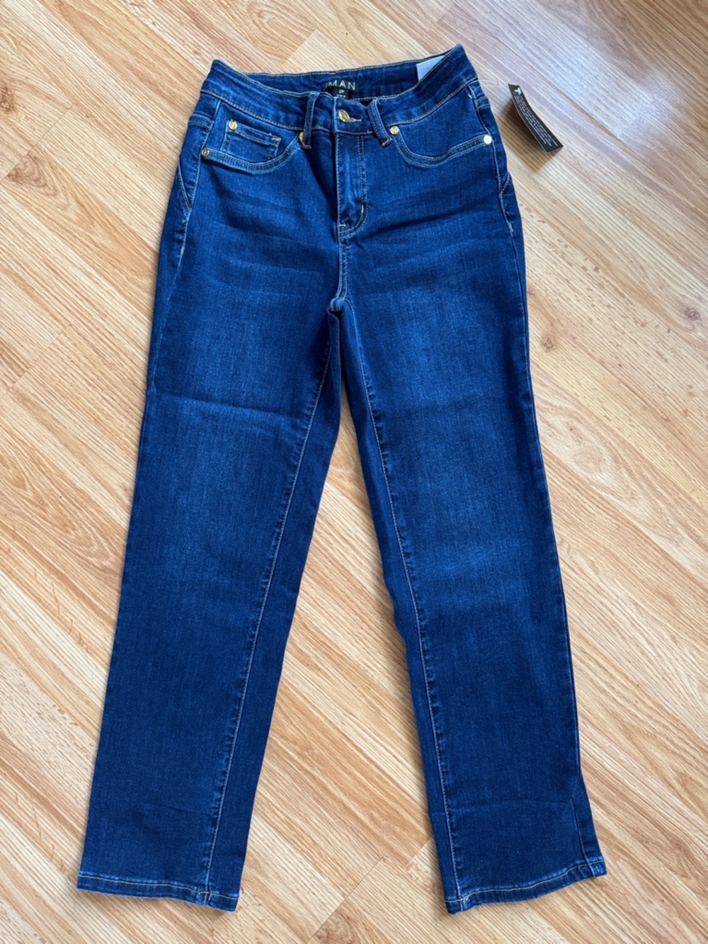 IMAN 27” Straight-Leg Jeans 🔅 size 2P